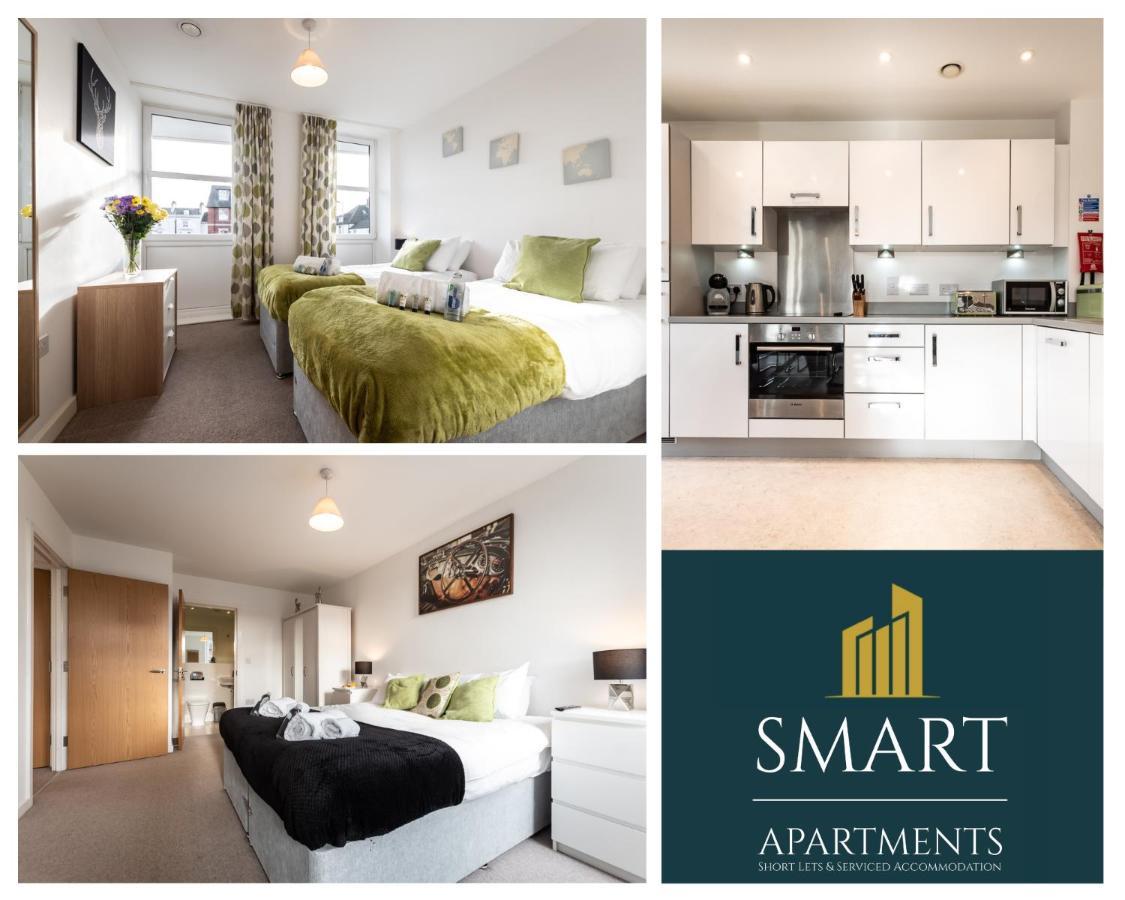 Spacious City Center Apartment By Smart Apartments Short Lets & Serviced Accommodation Apartment Southampton With Free Wifi Exterior foto