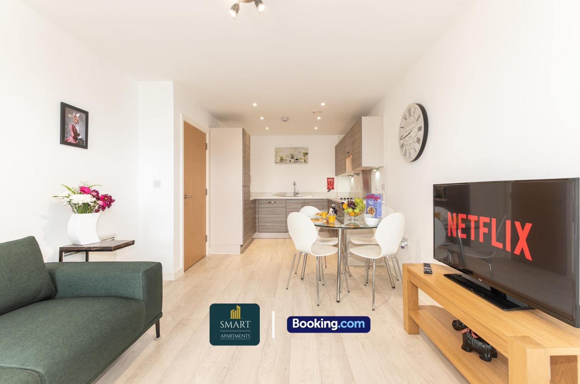 Spacious City Center Apartment By Smart Apartments Short Lets & Serviced Accommodation Apartment Southampton With Free Wifi Exterior foto