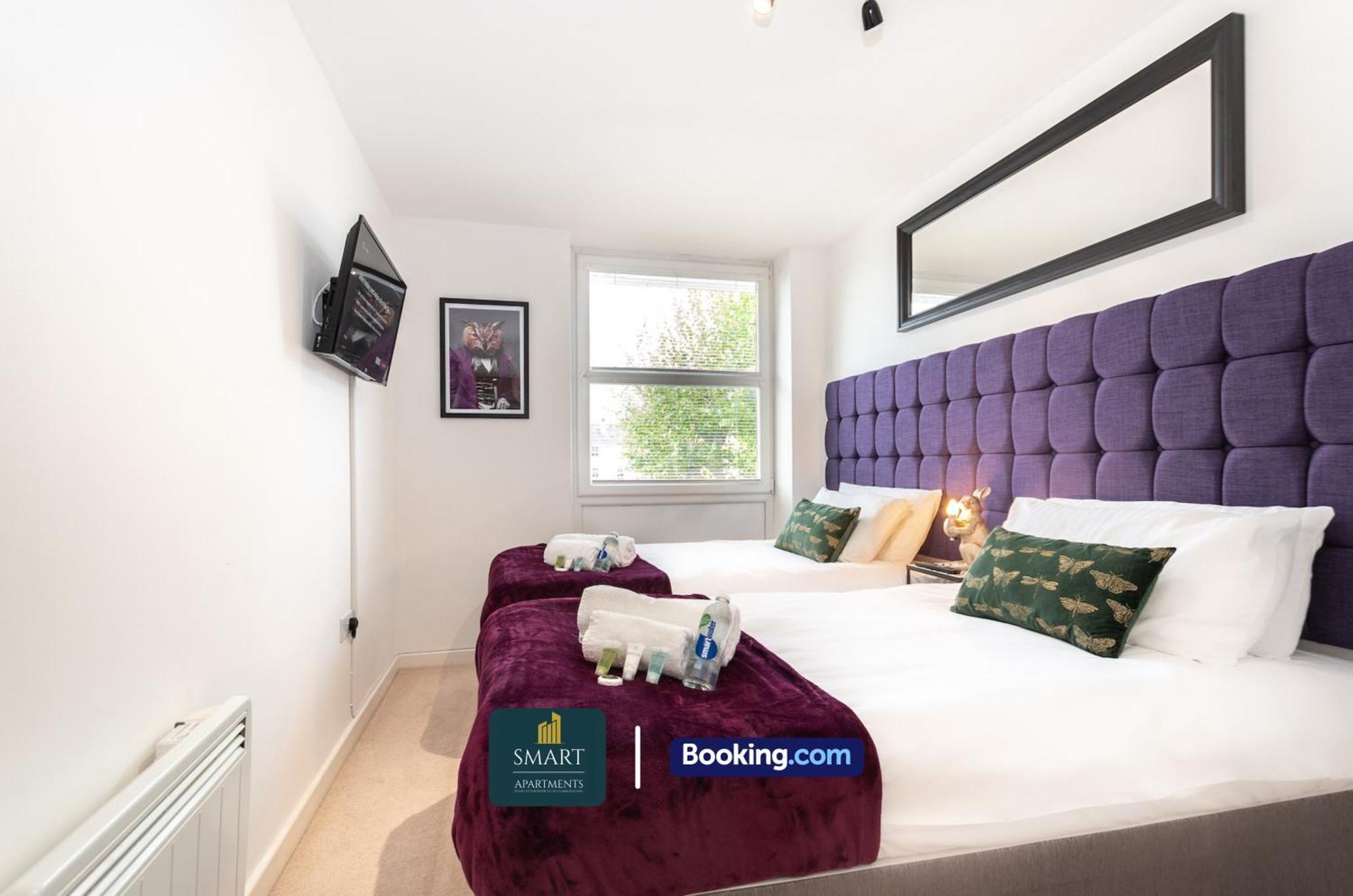 Spacious City Center Apartment By Smart Apartments Short Lets & Serviced Accommodation Apartment Southampton With Free Wifi Exterior foto